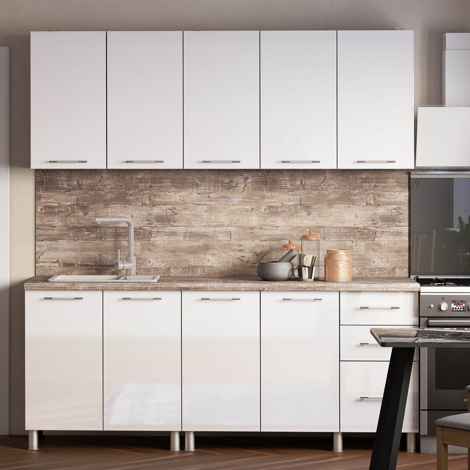 "Танго Готовое решение" 2,0 м белый/белый/белый