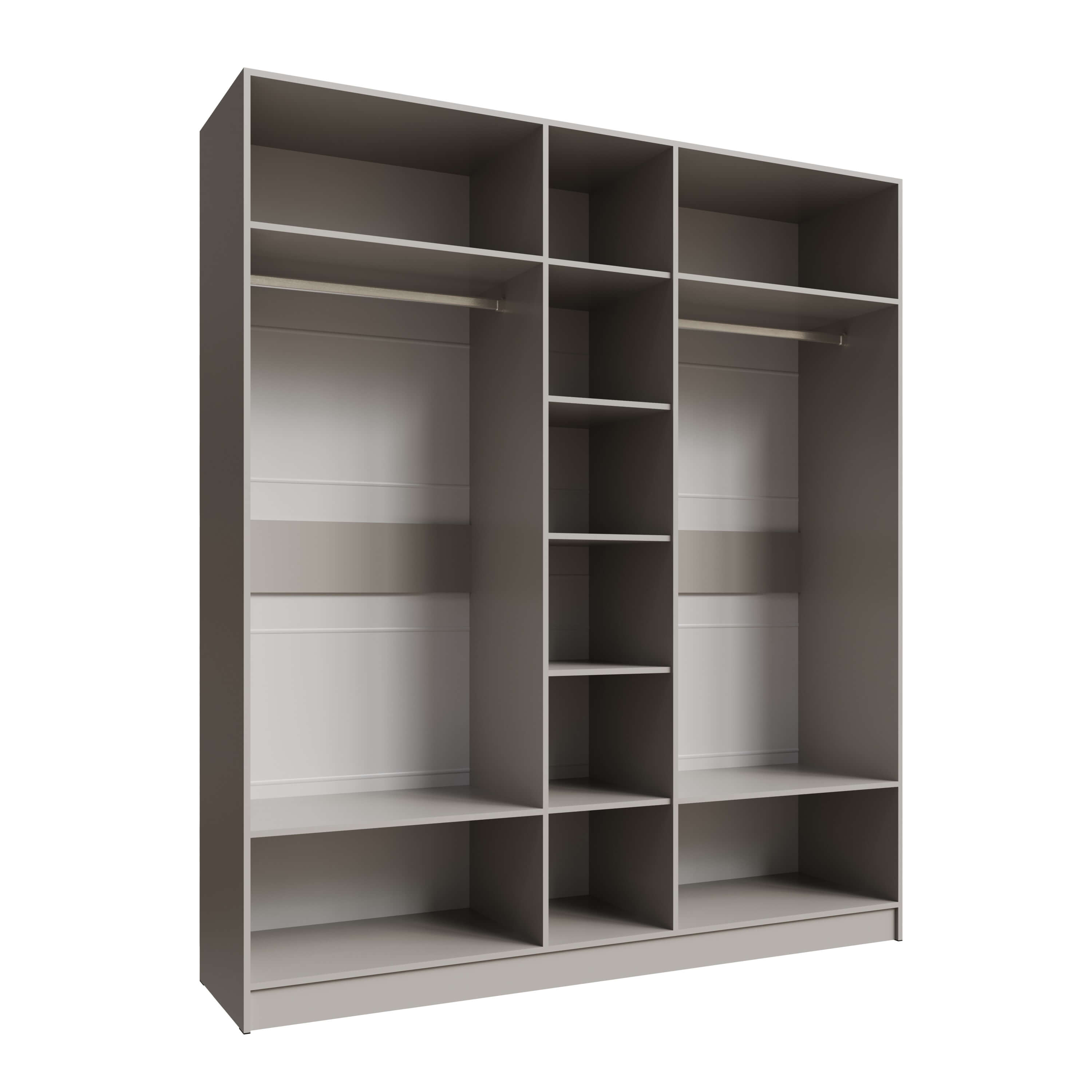 Шкаф Мадрид (2,0) с зеркалом кашемир