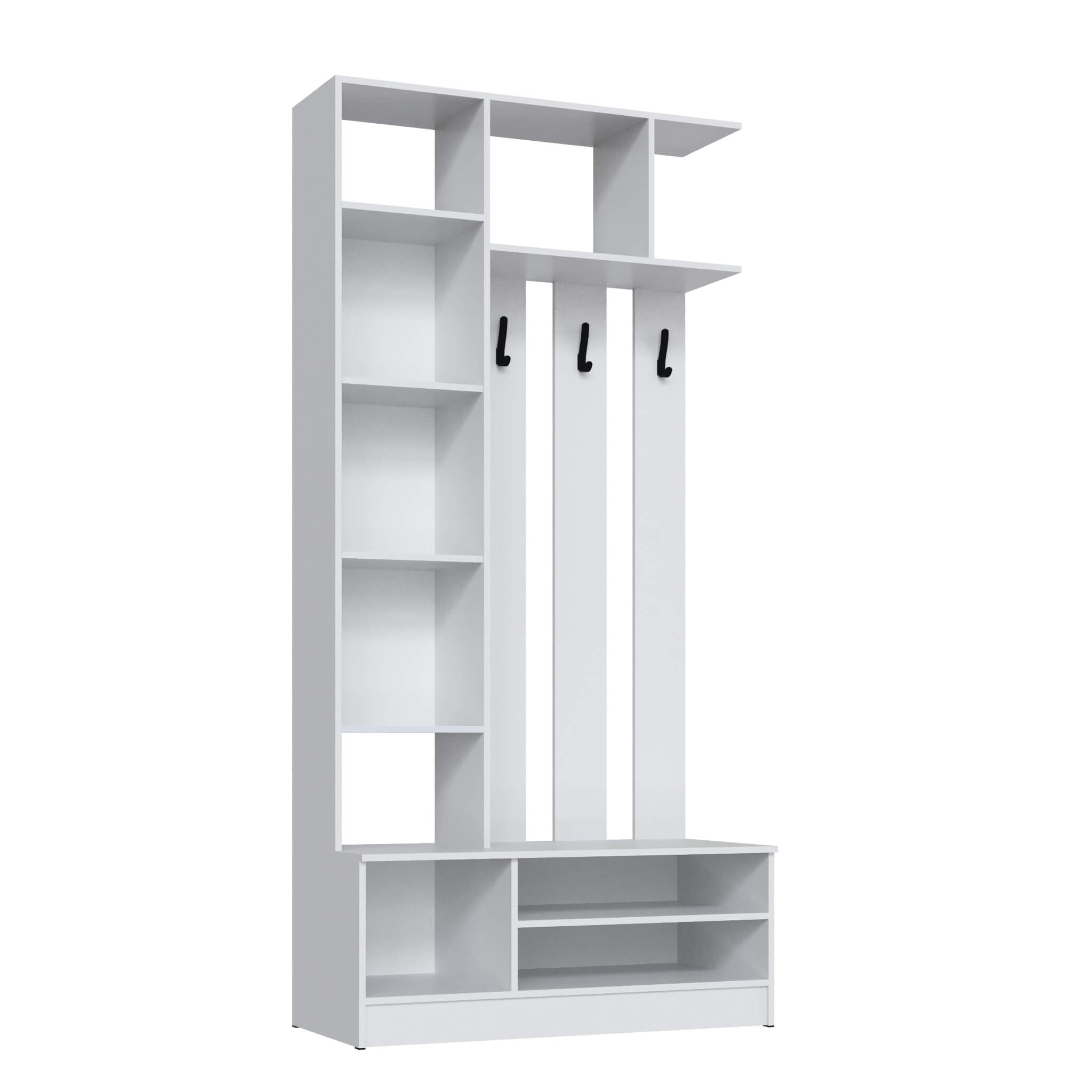 Прихожая Мадрид ЦС-1 (1,1) белый/ателье светлое