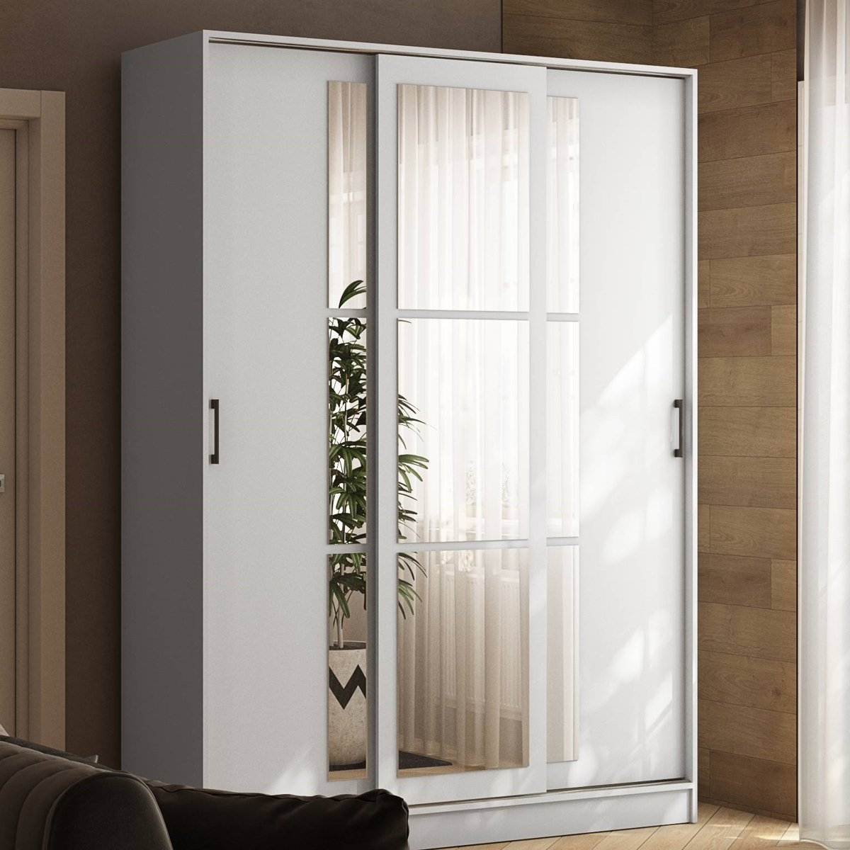 Шкаф-купе Стиль-2 1600 белый