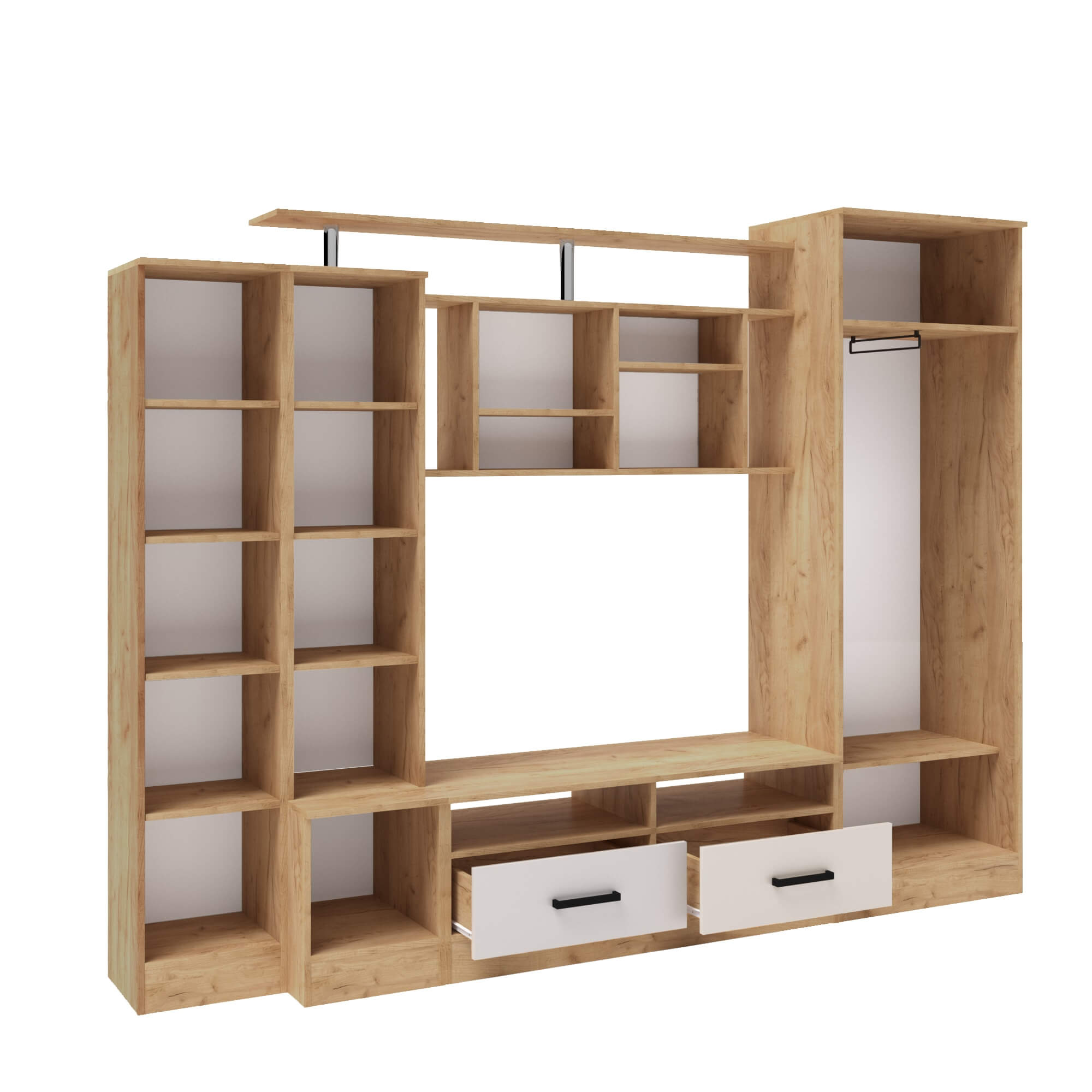 Гостиная Оскар-5 дуб крафт золотой/кашемир