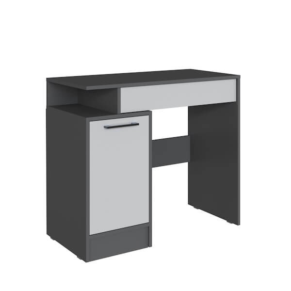 Спальня Вегас Стол косметический графит серый/камень серый