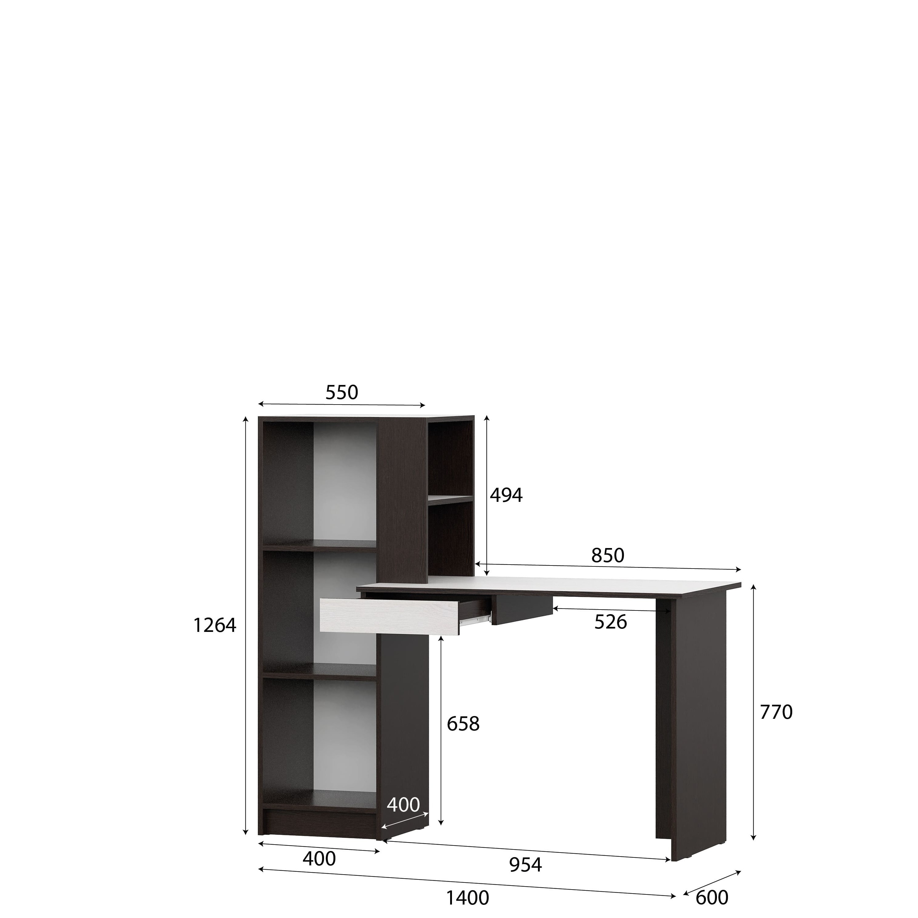 МС "Виста 1" Стол компьютерный