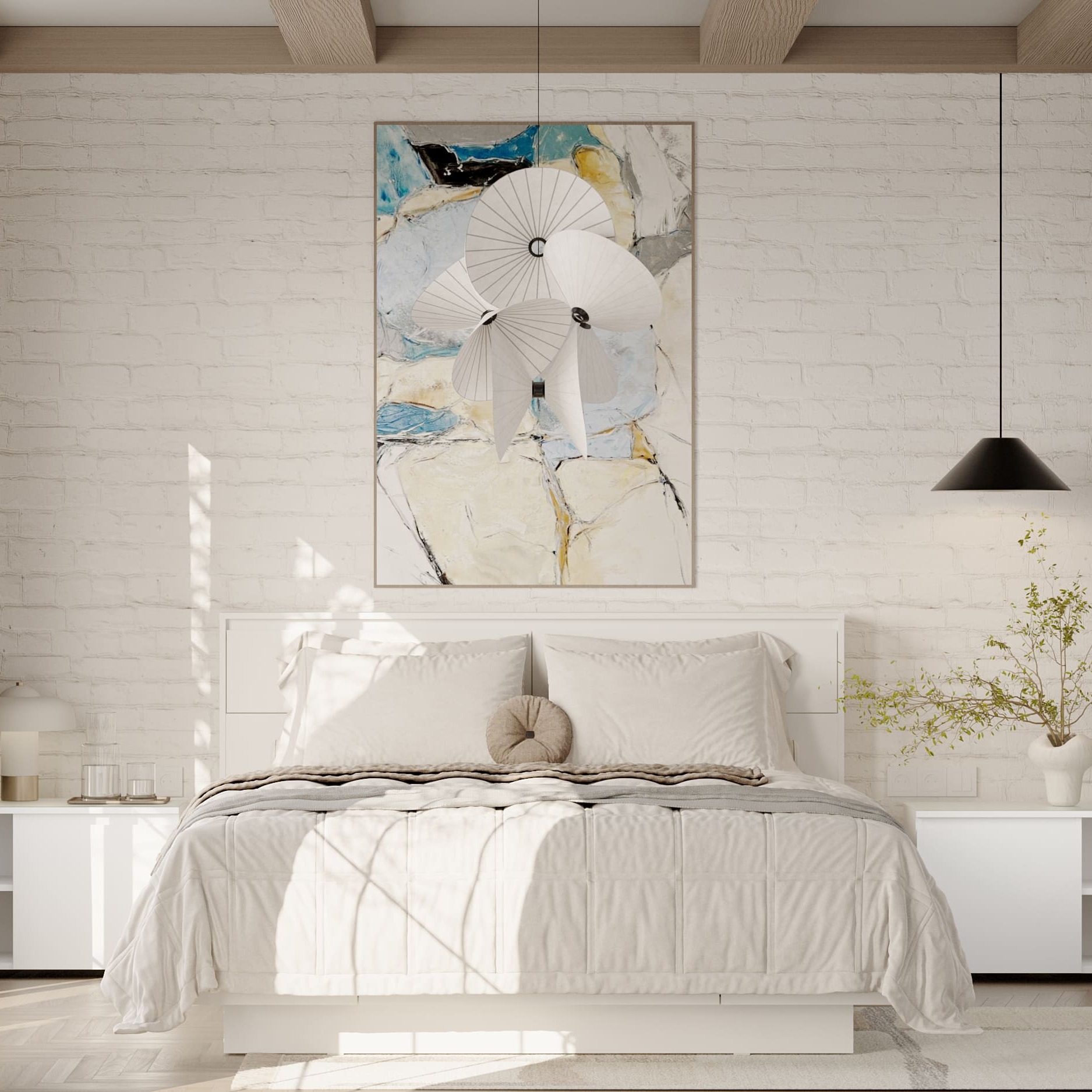 МС "Одри" Кровать двойная (1,6х2,0) серия 3