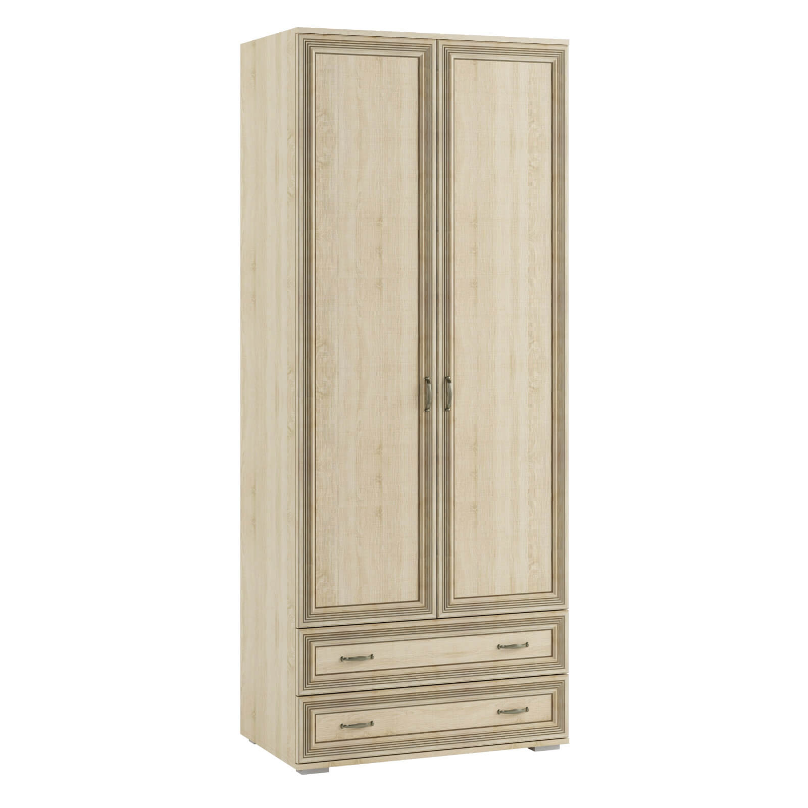 Спальня Ливорно Шкаф 2-х ств. ЛШ-22 дуб сонома