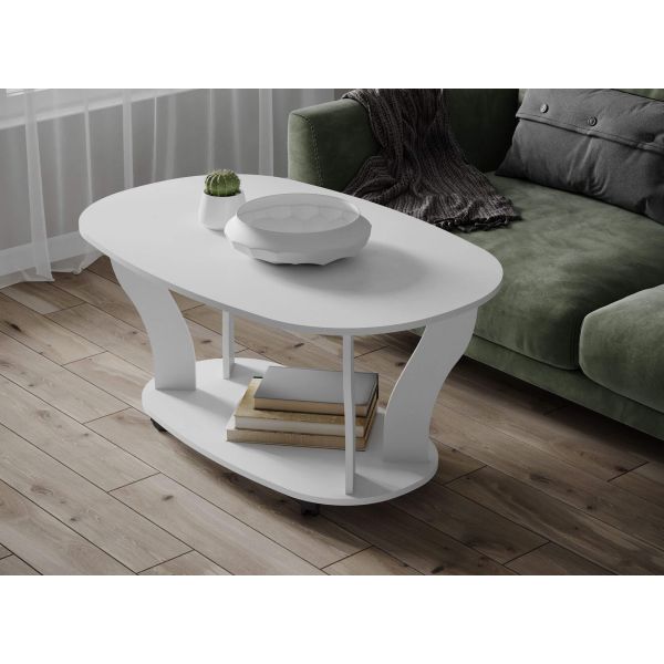 Журнальный стол Консул-3 белый