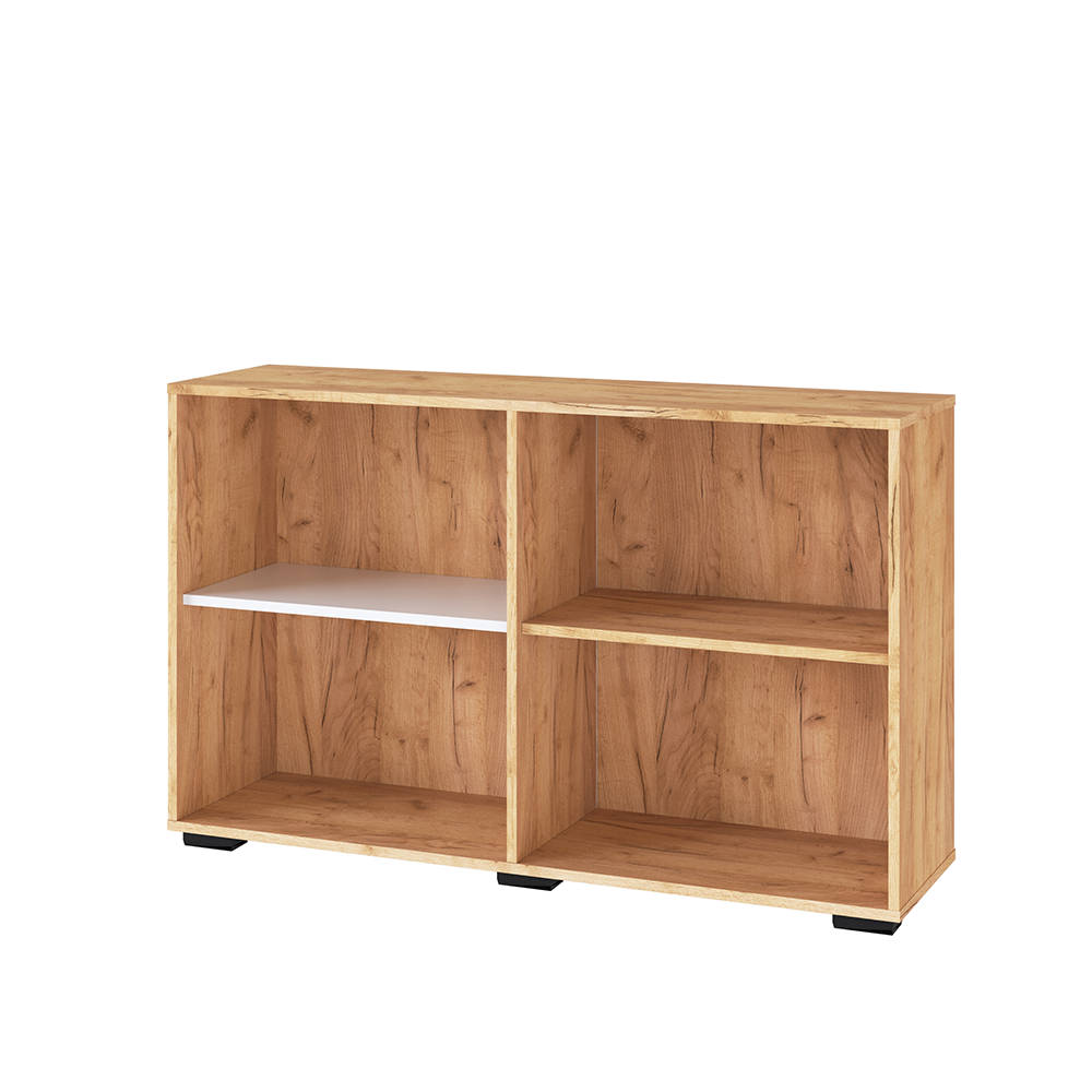 МС Квартет-13 Тумба дуб крафт золотой/белый