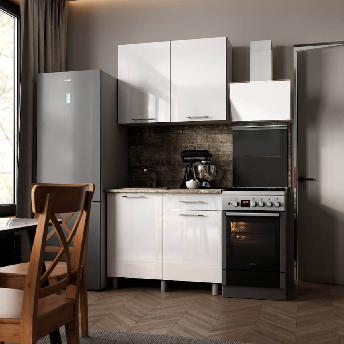 "Танго Готовое решение" 1,0 м белый/белый/белый