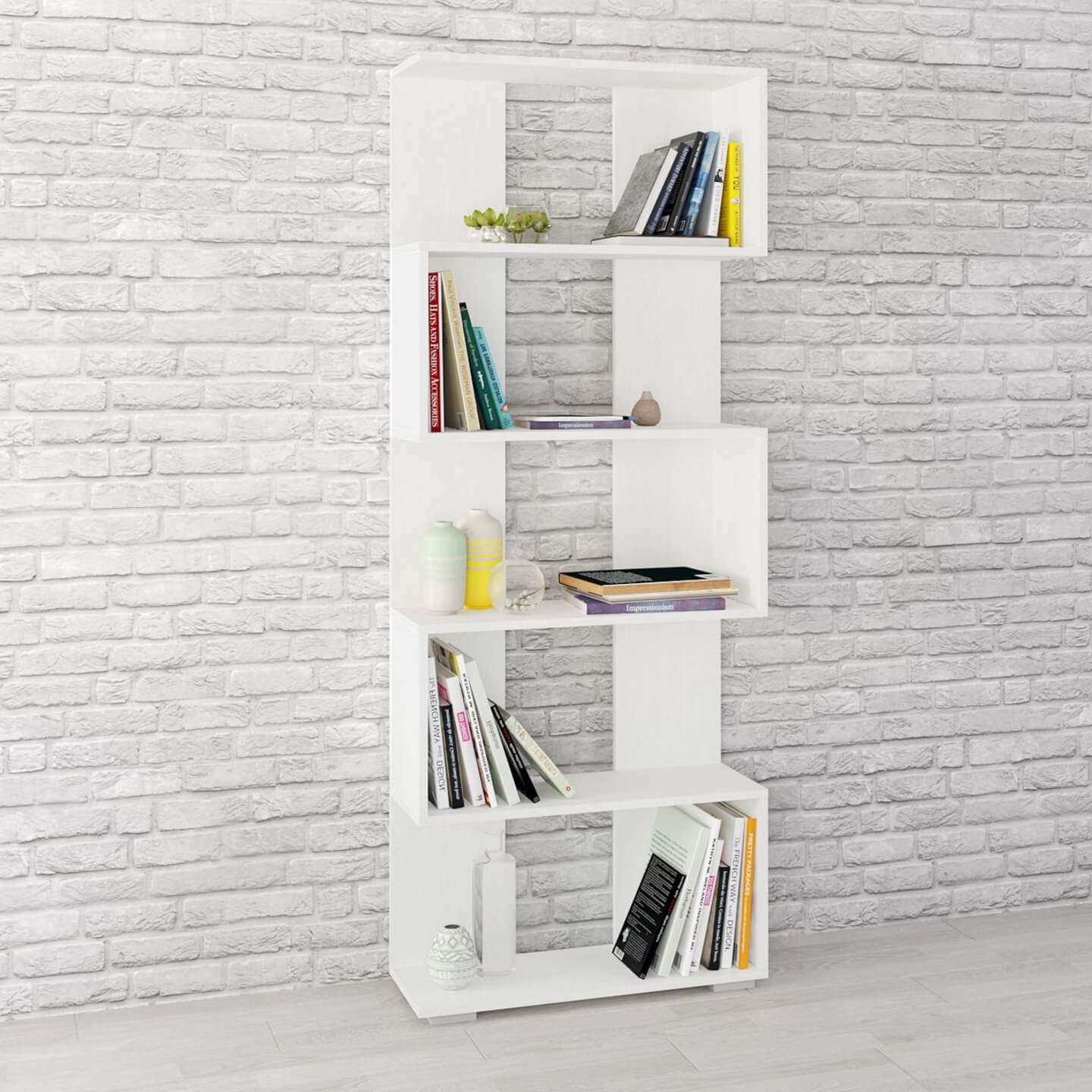 Стеллаж Ромео-1 белый