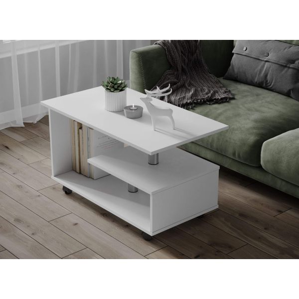 Журнальный стол Консул-5 белый