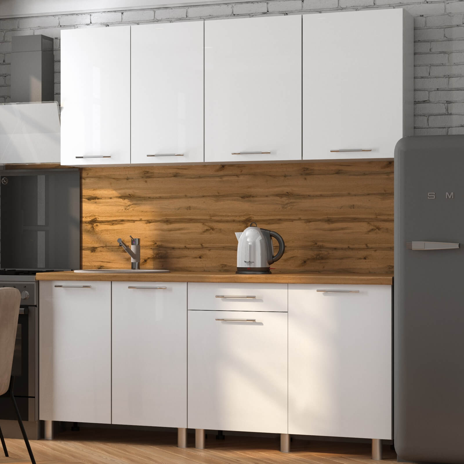 "Танго Готовое решение" 1,8 м белый/белый/белый