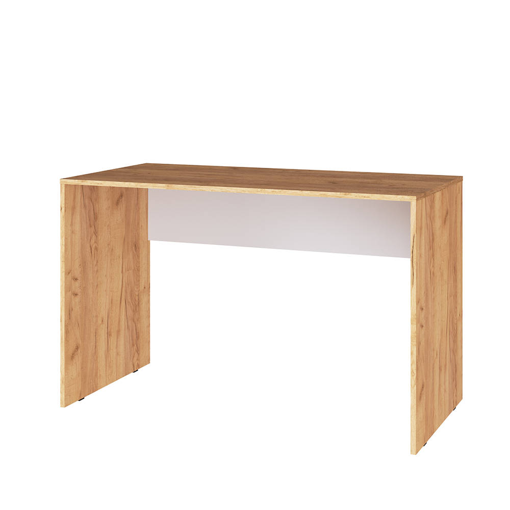 МС Квартет-13 Стол письменный 1200 дуб крафт золотой/белый