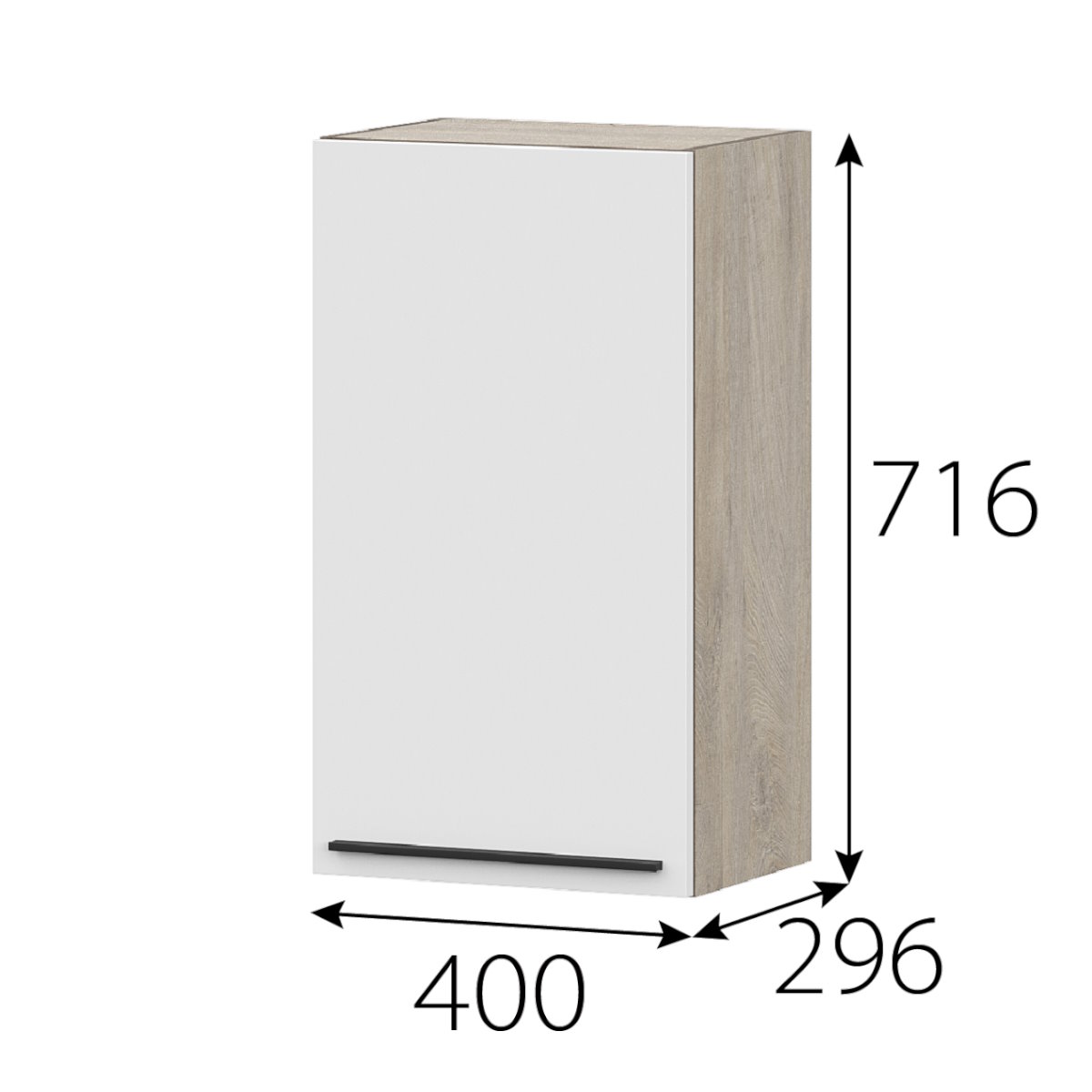 Шкаф 400 "Этна" 4в1
