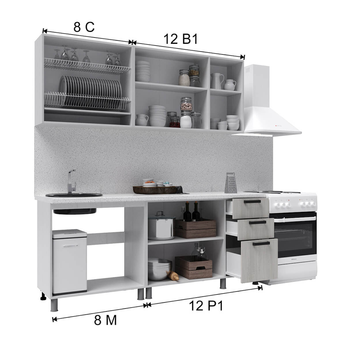 Кухня "Нагано" 2,0 м