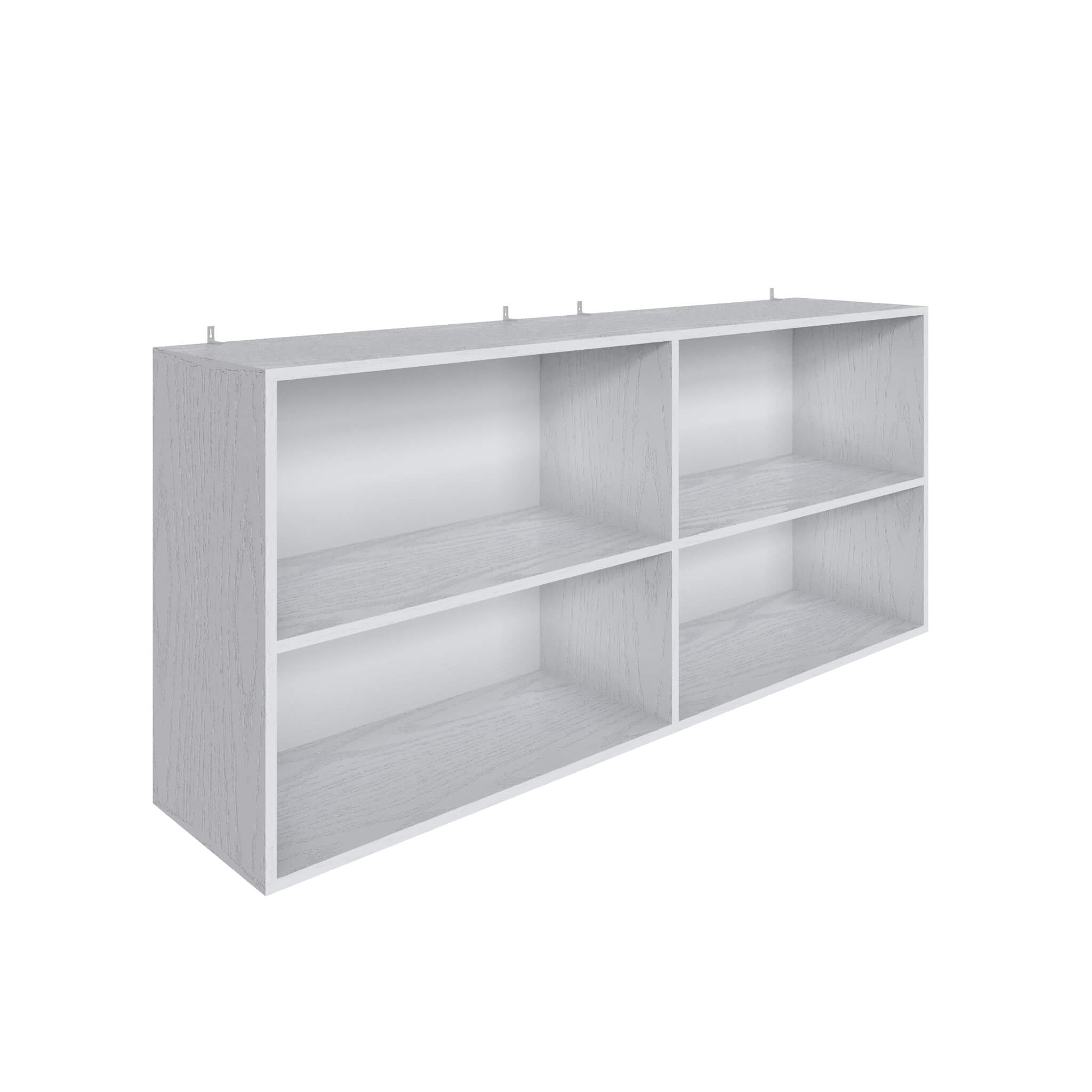 Гостиная Мадрид Полка навесная ПН-5 (1,5) белый/ателье светлое