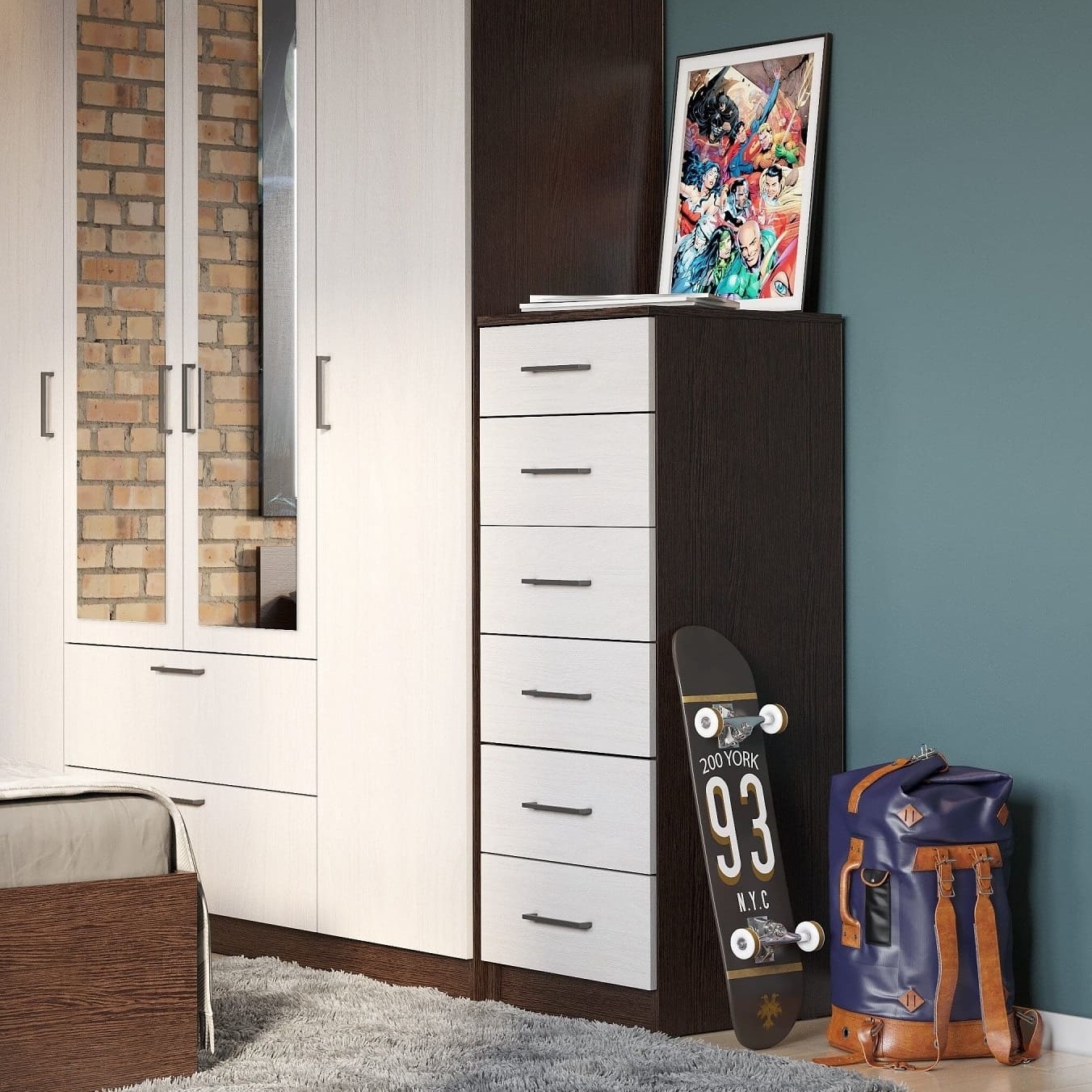 Комод 6 ящ "Виста 1"