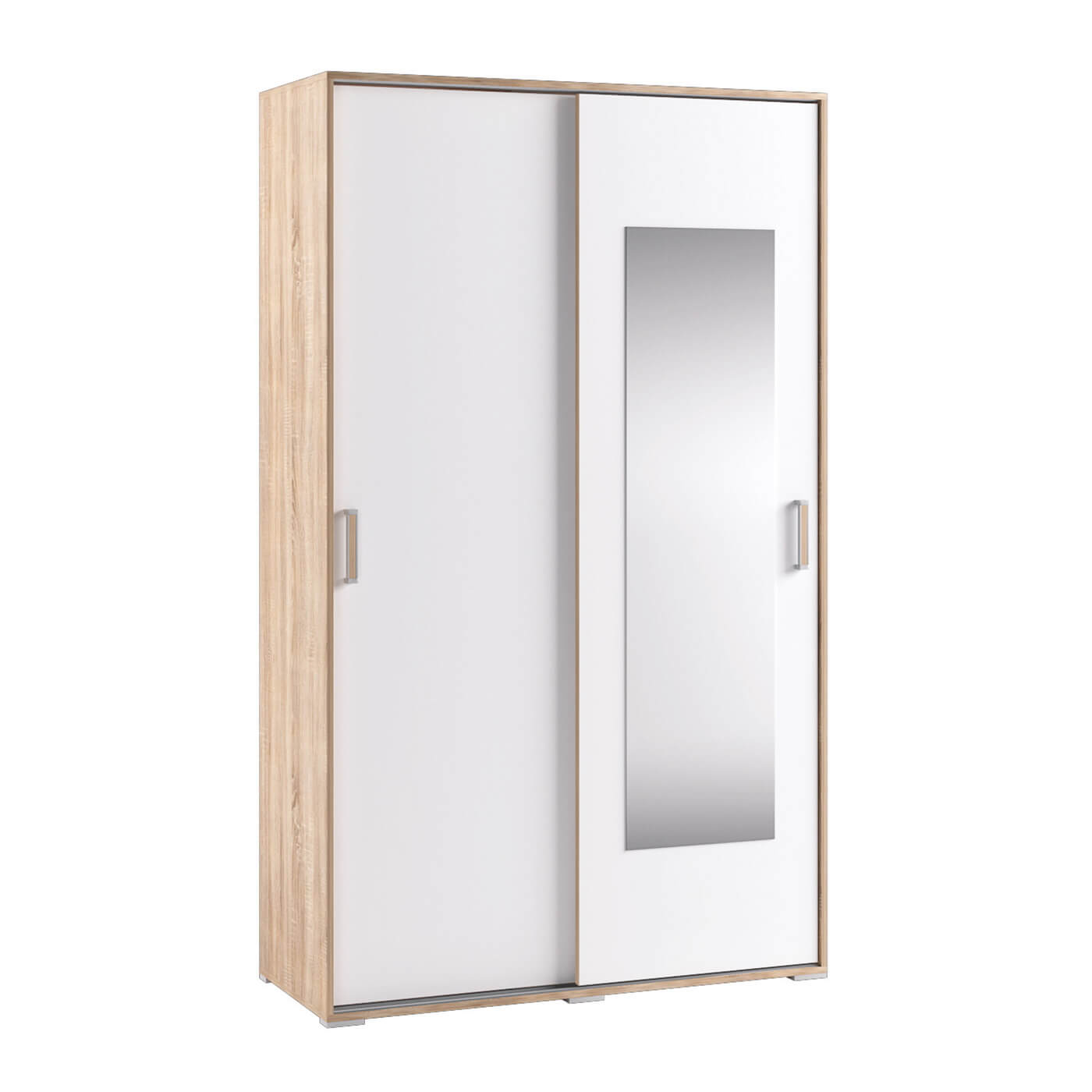 Спальня Бланка. Шкаф-купе дуб сонома/белый