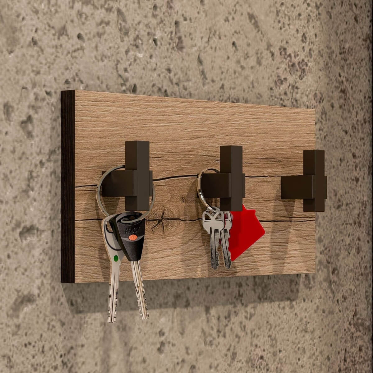 МС "Берген" Вешалка с зеркалом серия 3