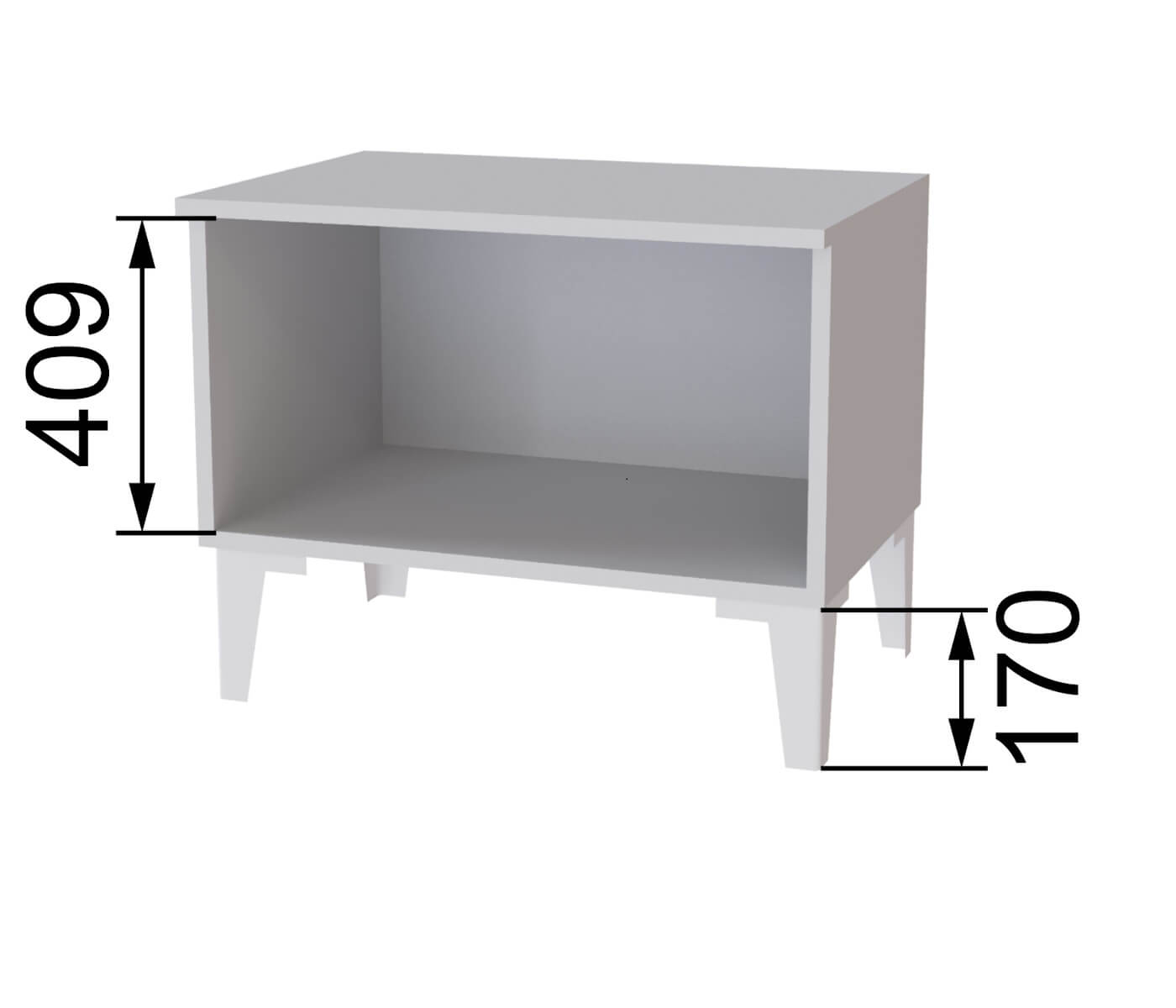 Прихожая Толедо Тумба ТТ-31 белый