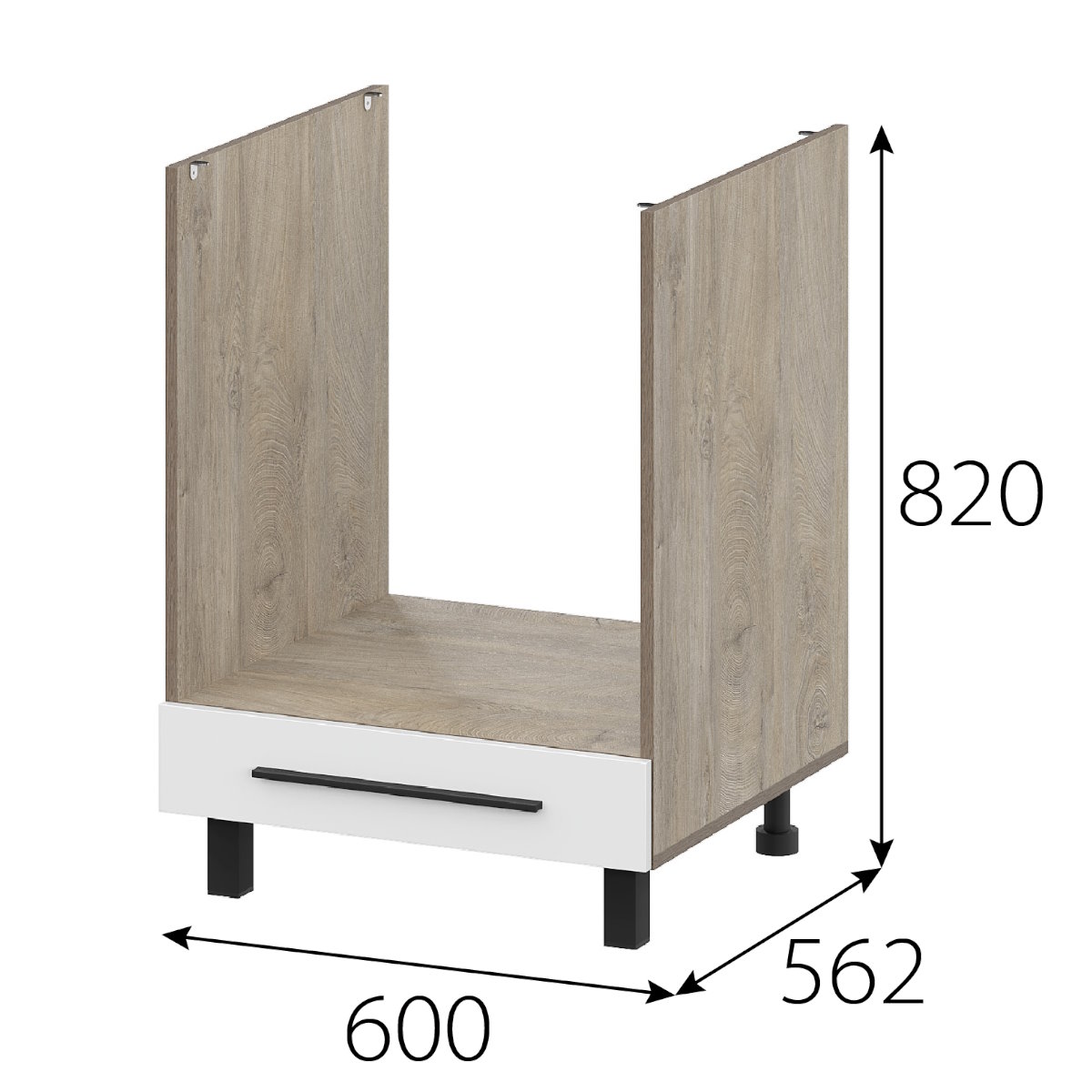 Стол рабочий 600 "Этна" 6д1я