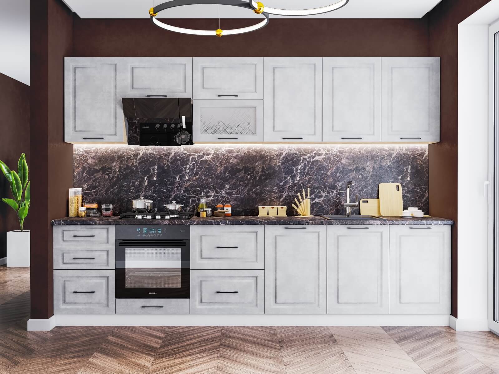 Модульная кухня "Либерти" Domani