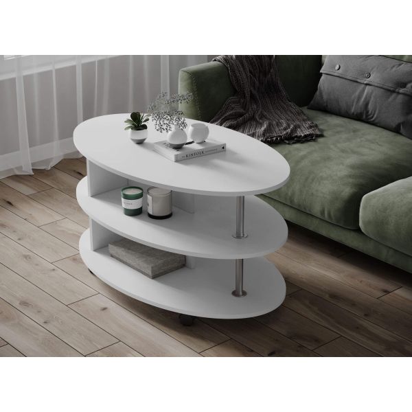 Журнальный стол Консул-4 белый