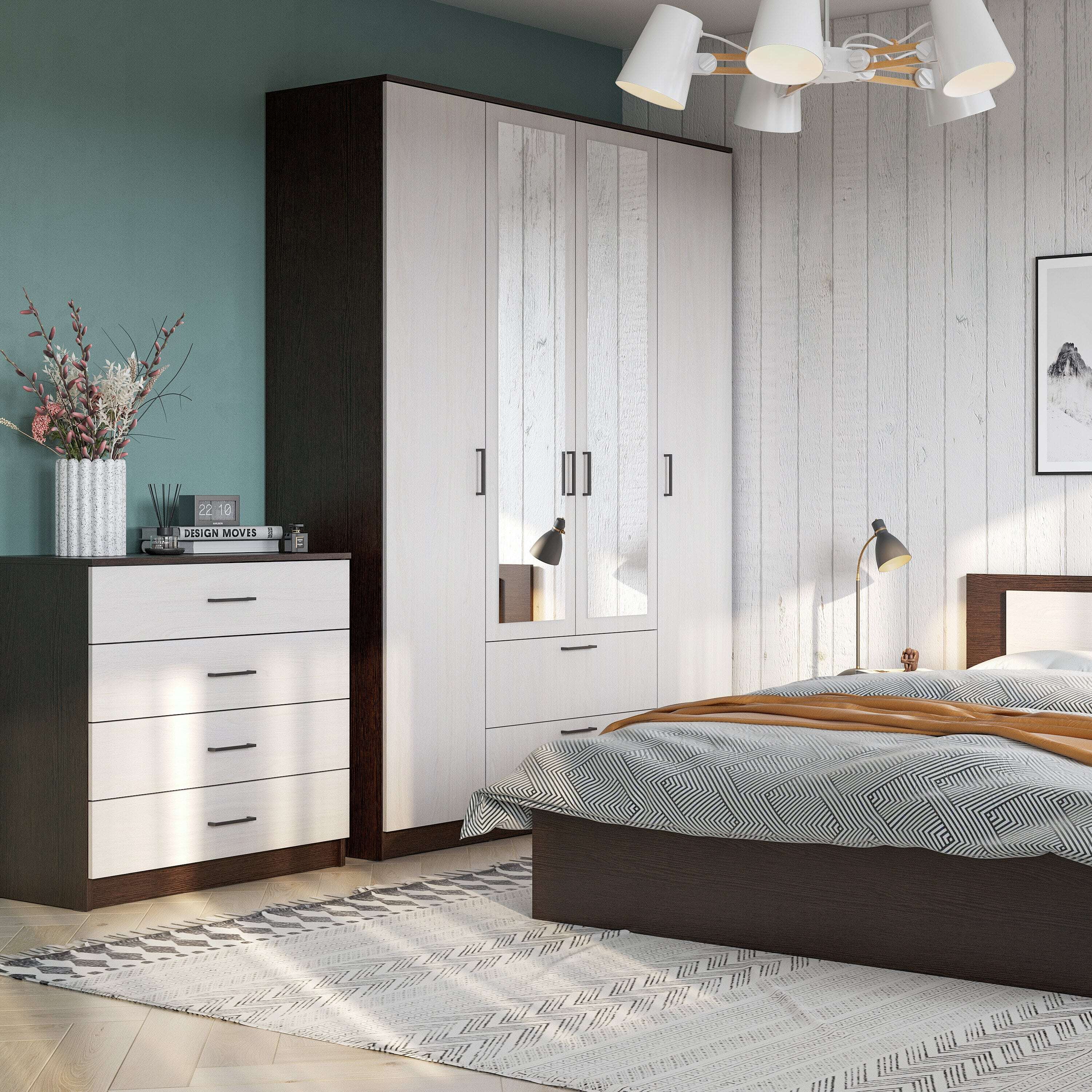 МС "Виста 1" Комод 4 ящика МР