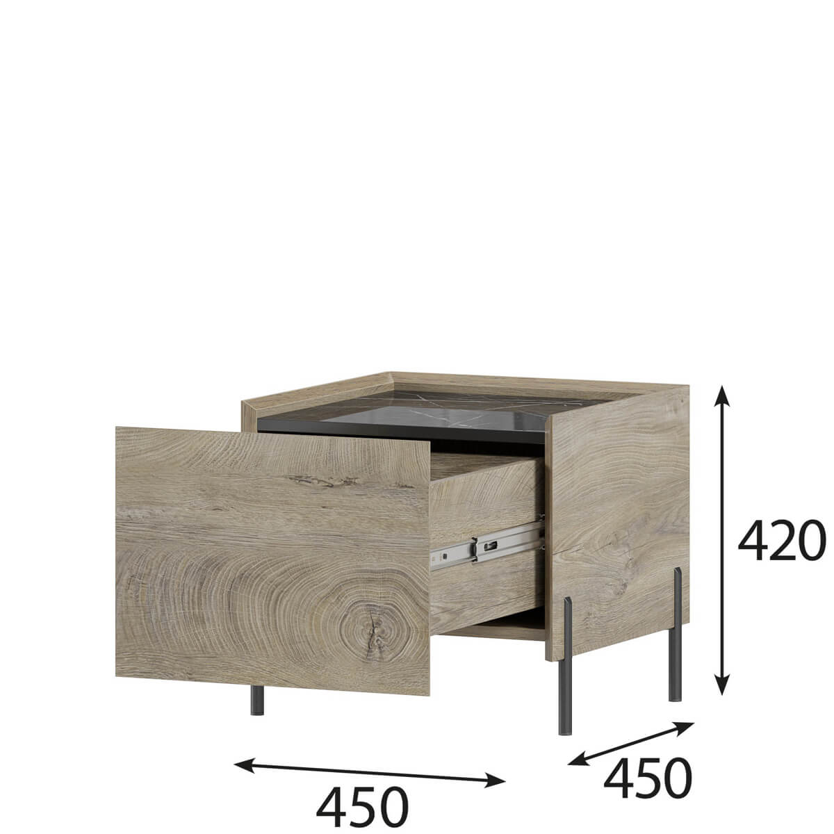 Тумба универсальная "Этна" 450/320  ЭЛ/ПЛ