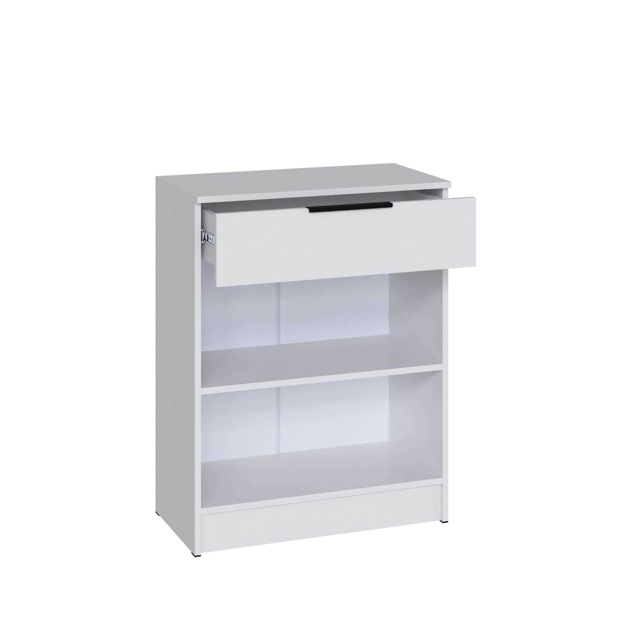 Прихожая Мадрид Обувница (0,7) белый