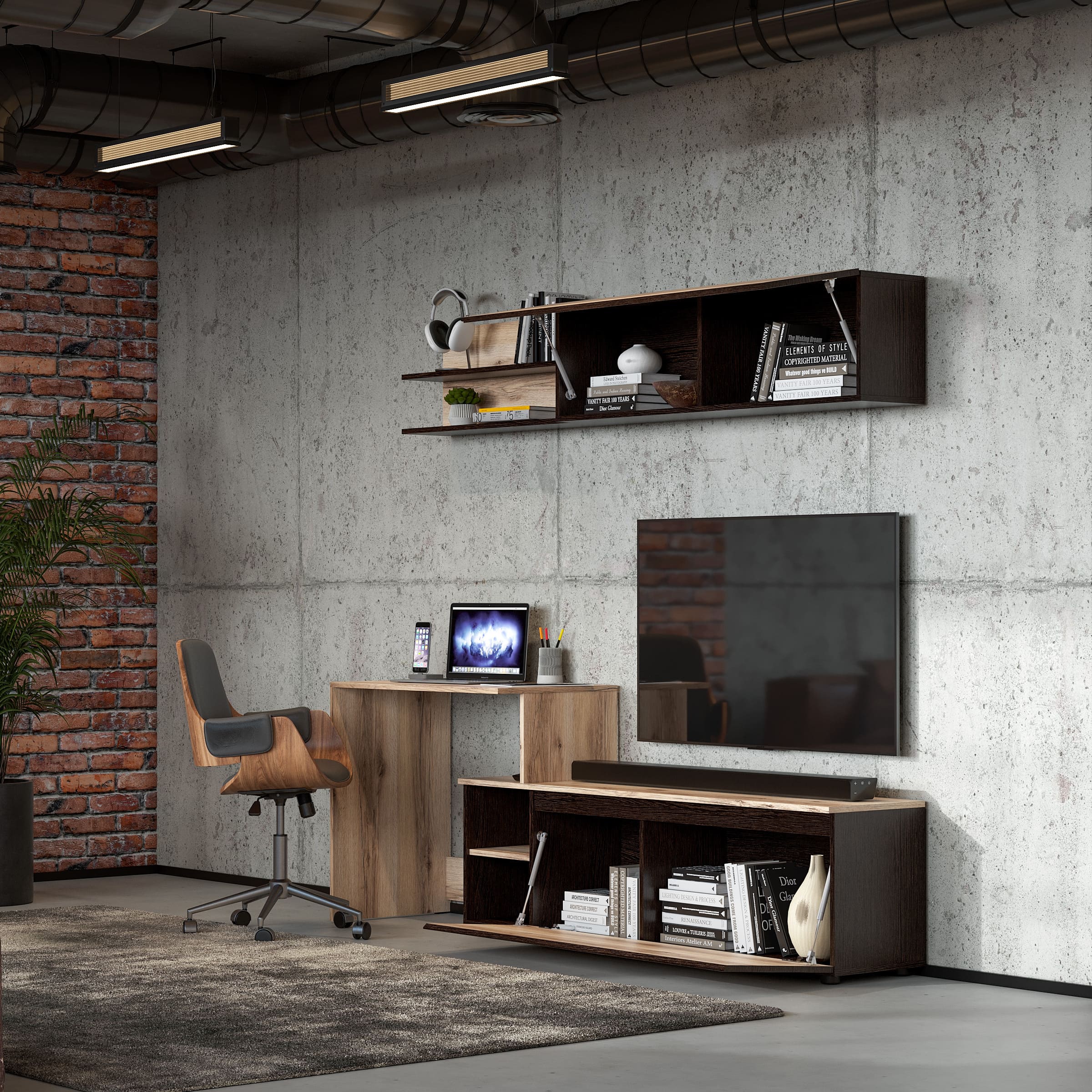 МС "Берген" Тумба многофункциональная