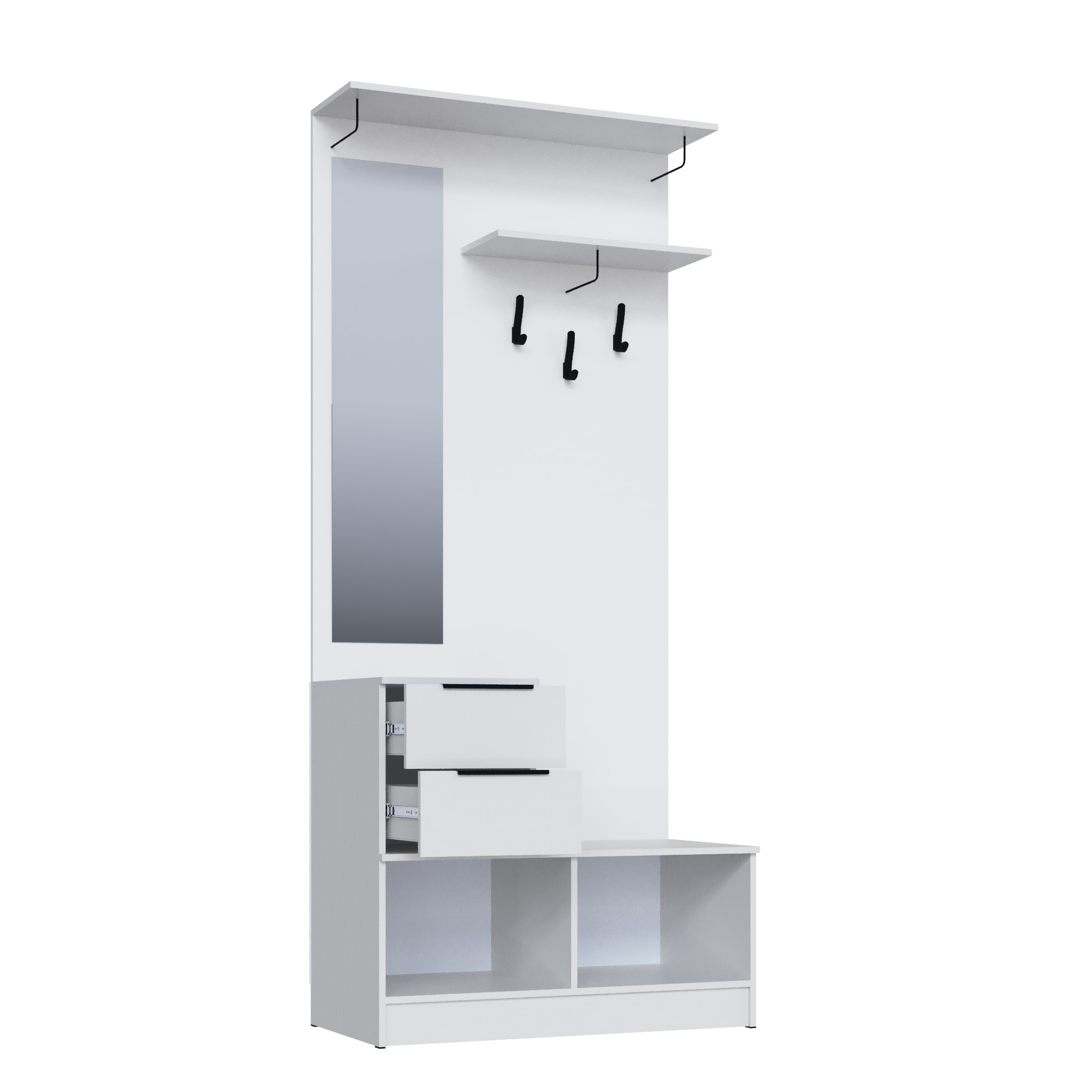 Прихожая Мадрид ЦС-2 (1,0) белый