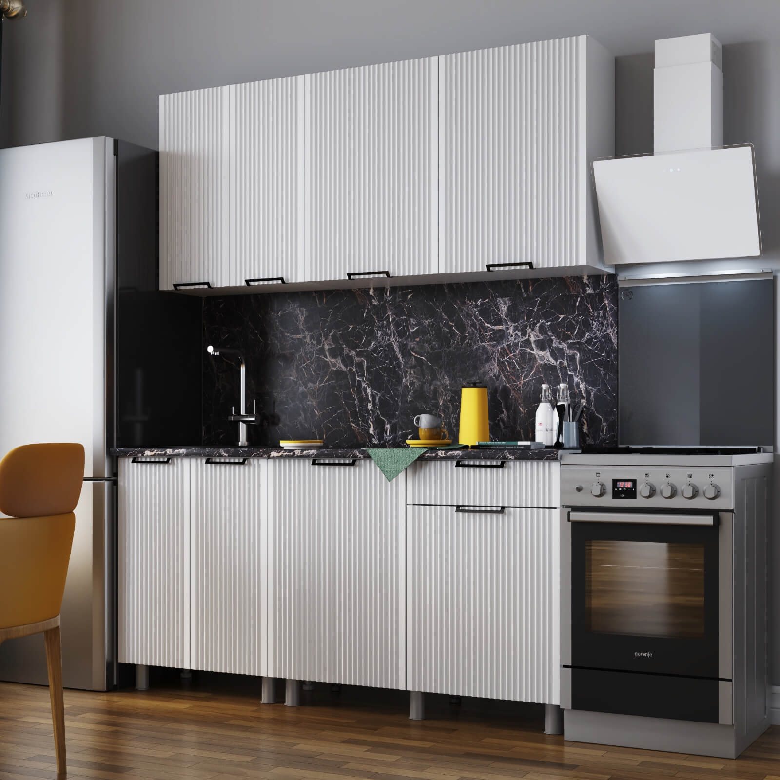 "Кампео Готовое решение" 1,6 м белый/белый снег/белый снег