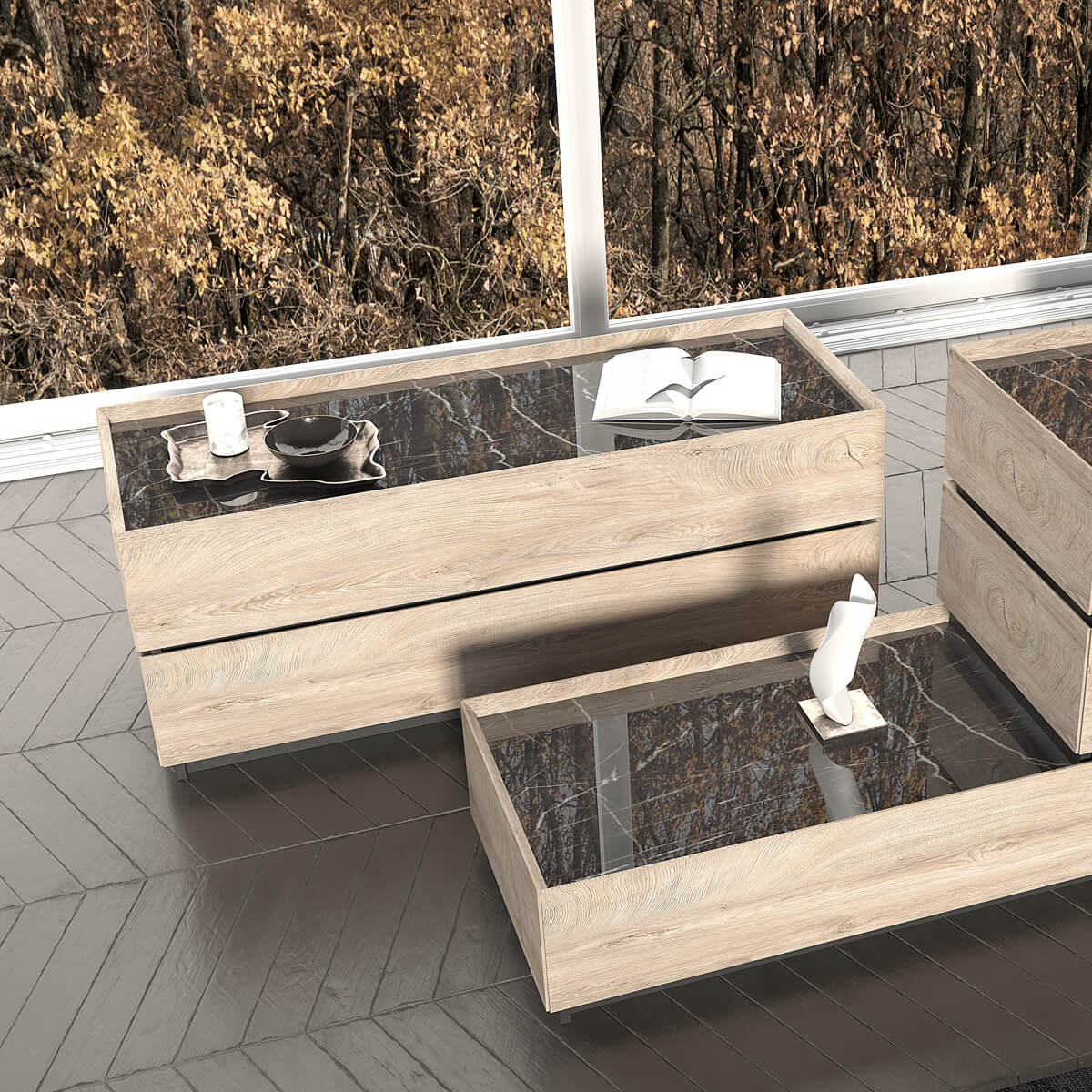 Тумба универсальная "Этна" 750/200  ЭЛ/ПЛ