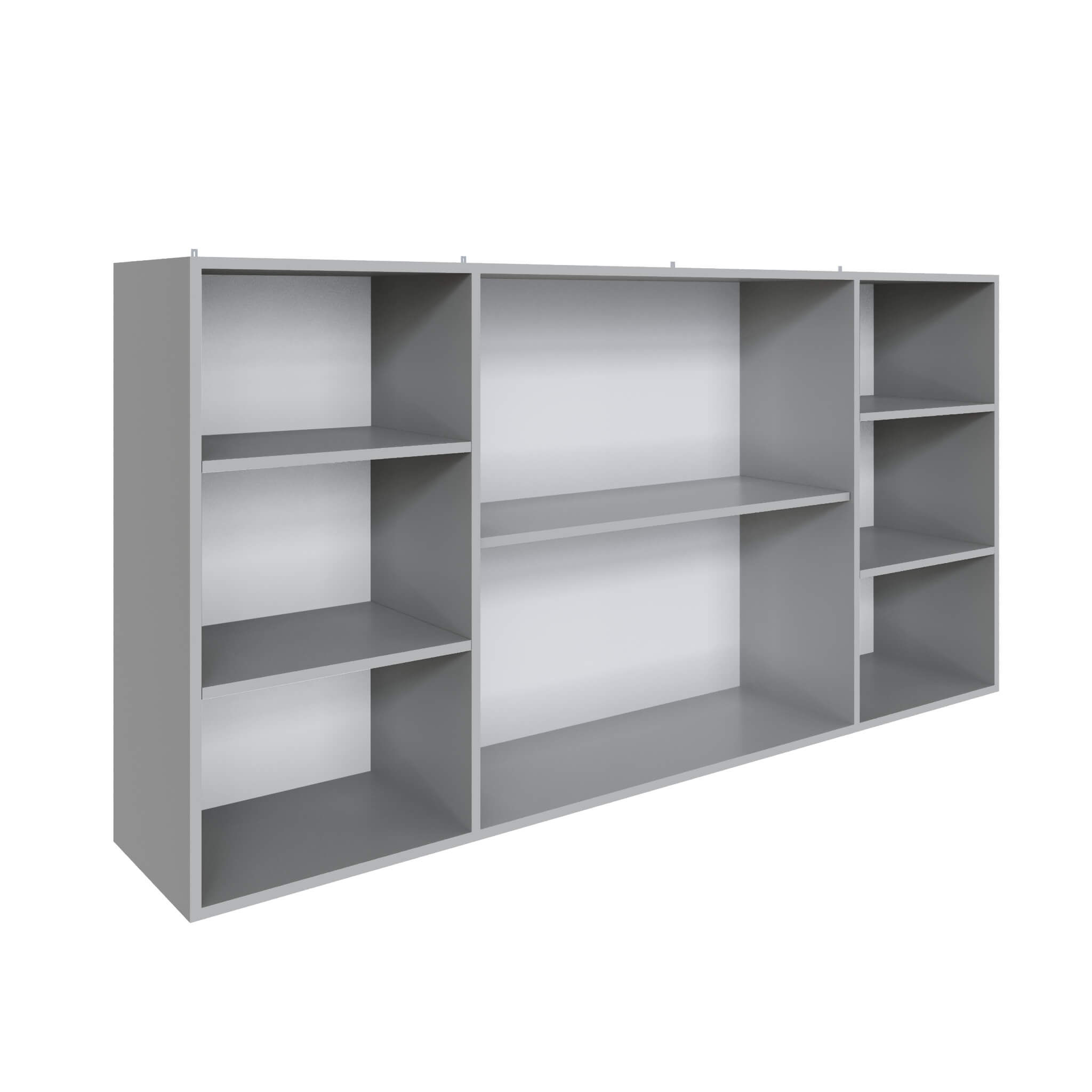 Гостиная Мадрид Полка навесная ПН-2 (1,8) камень серый