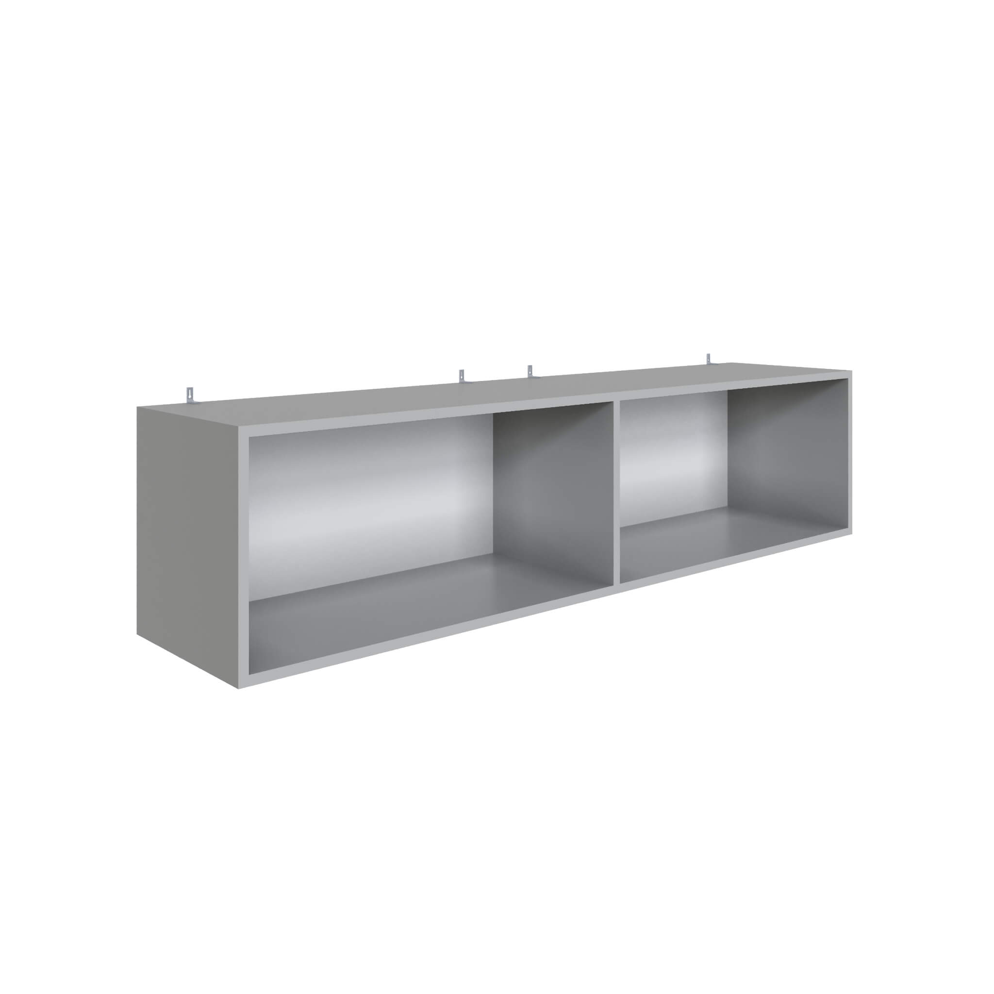 Гостиная Мадрид Полка навесная ПН-4 (1,5) камень серый