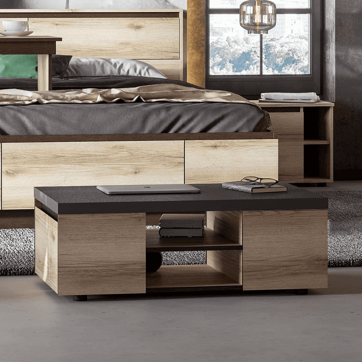 МС "Берген" Стол журнальный серия 2