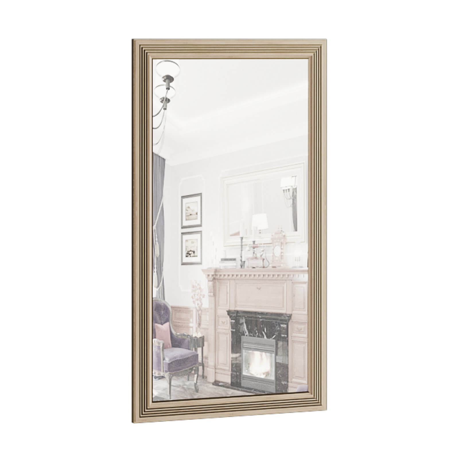 Прихожая Ливорно Зеркало ЛЗ-30 дуб сонома