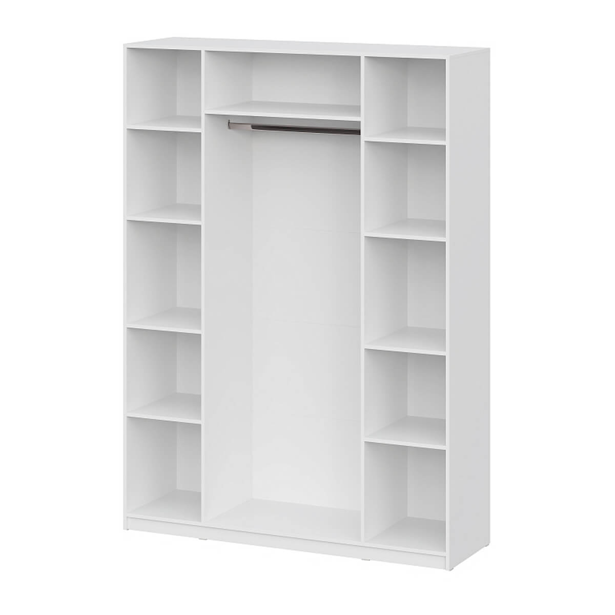 Шкаф "ШК 5" (1600) (Серия 2) Белый текстурный