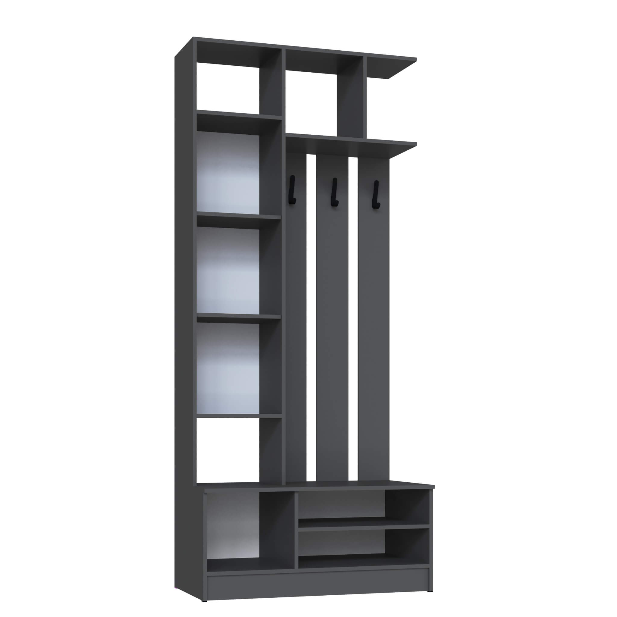 Прихожая Мадрид ЦС-1 (1,0) графит серый