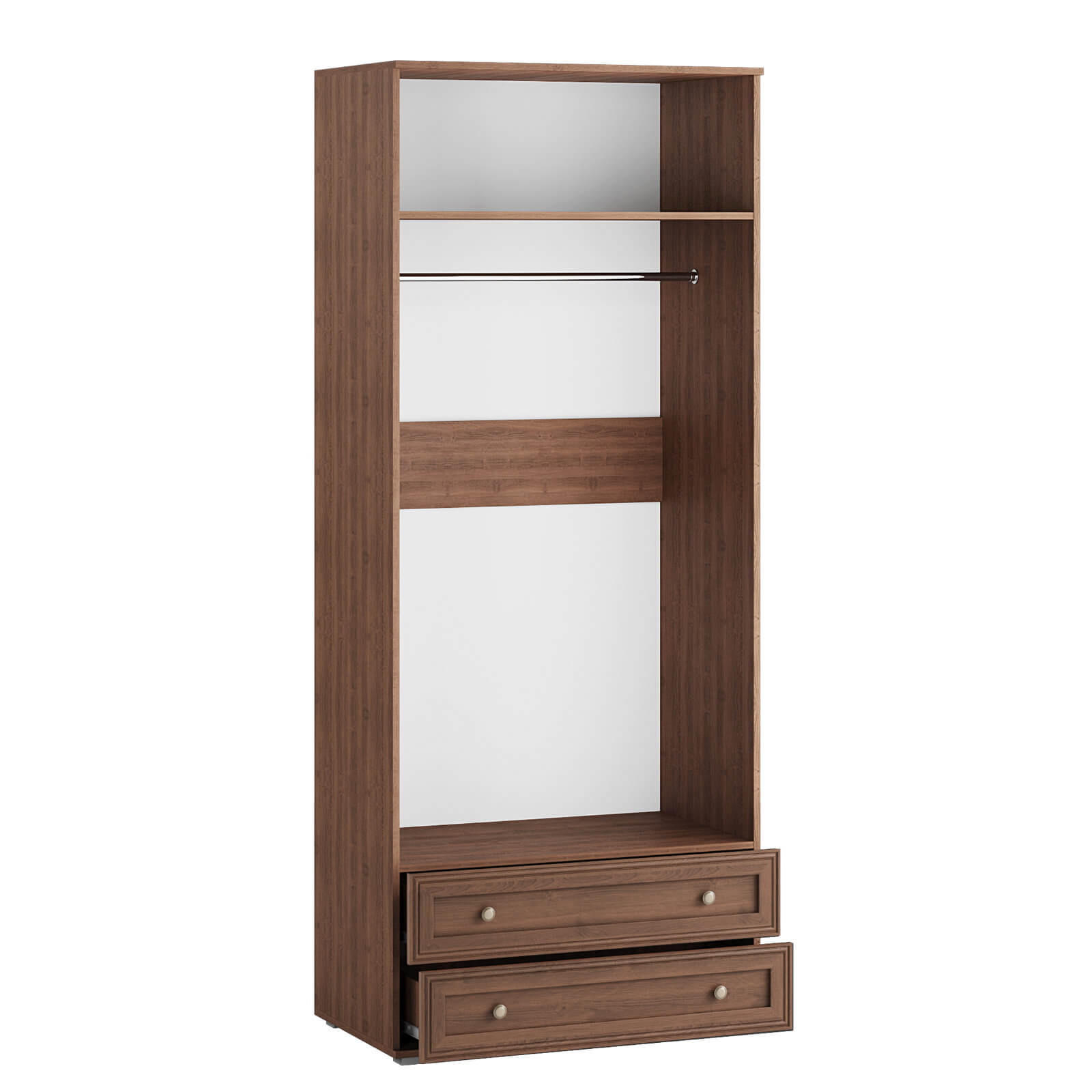 Спальня Ричард шкаф 2-х ств. с зерк. РШ-24 орех донской