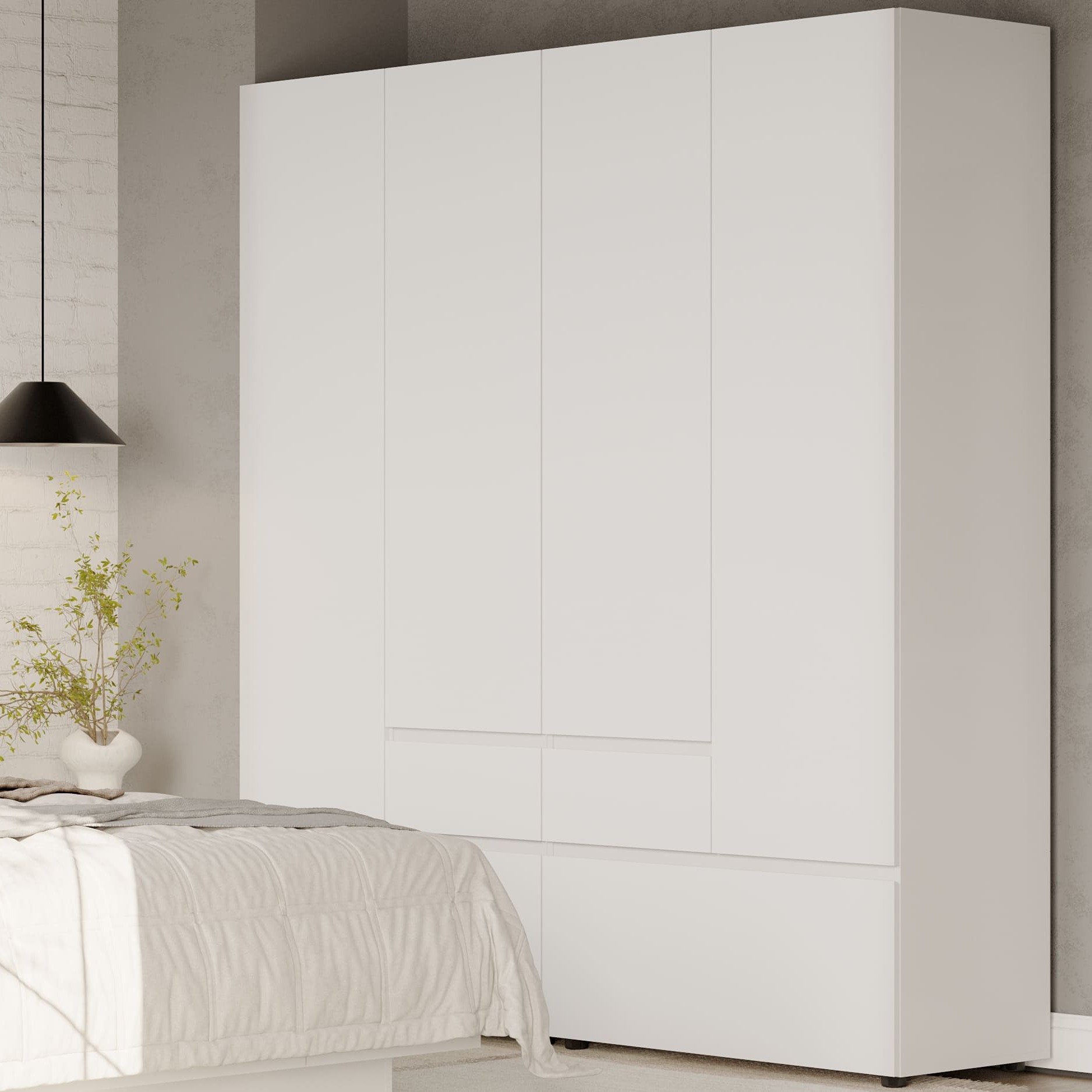 МС "Одри" Шкаф двухстворчатый (серия 2)