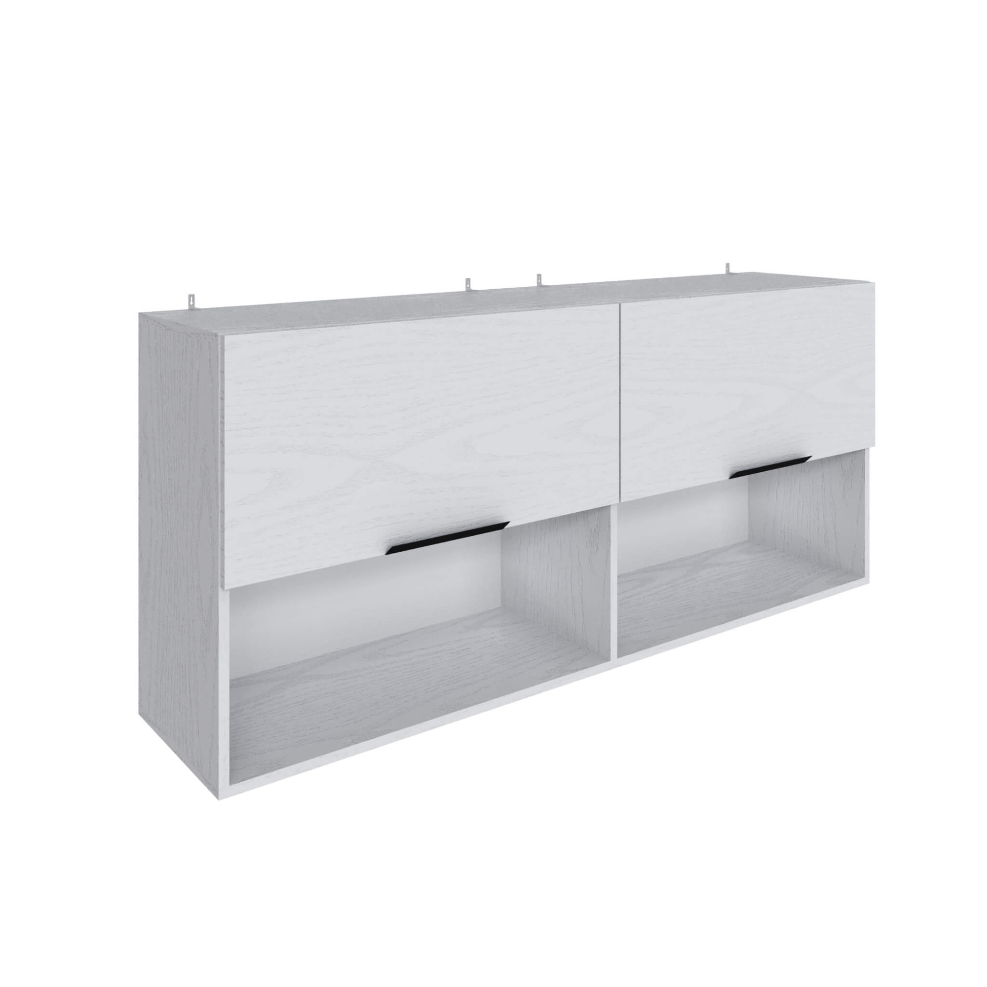 Гостиная Мадрид Полка навесная ПН-5 (1,5) белый