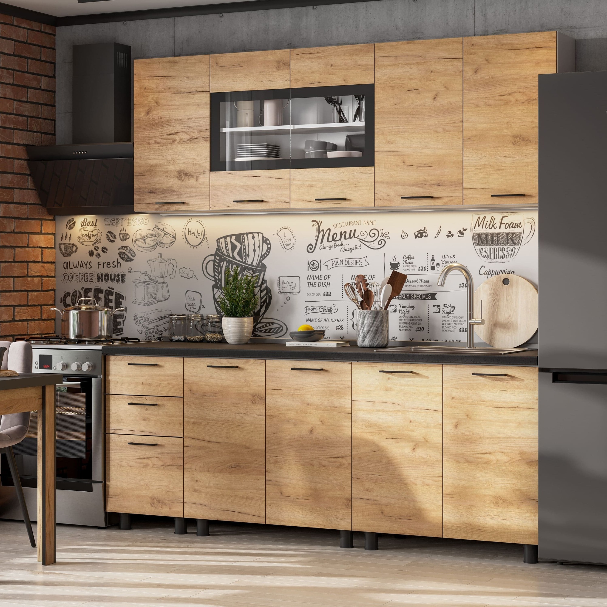 Кухонный гарнитур "Аризона" (2,0м)